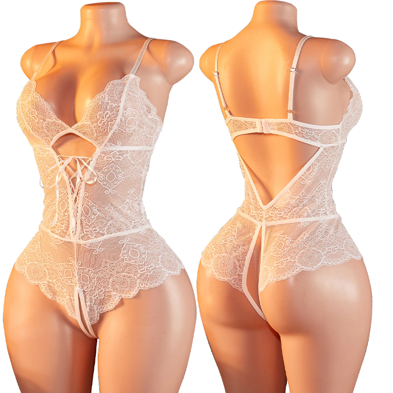 Lingerie Erótica para Mulheres - Lace Teddy Lingerie avaliação e preço