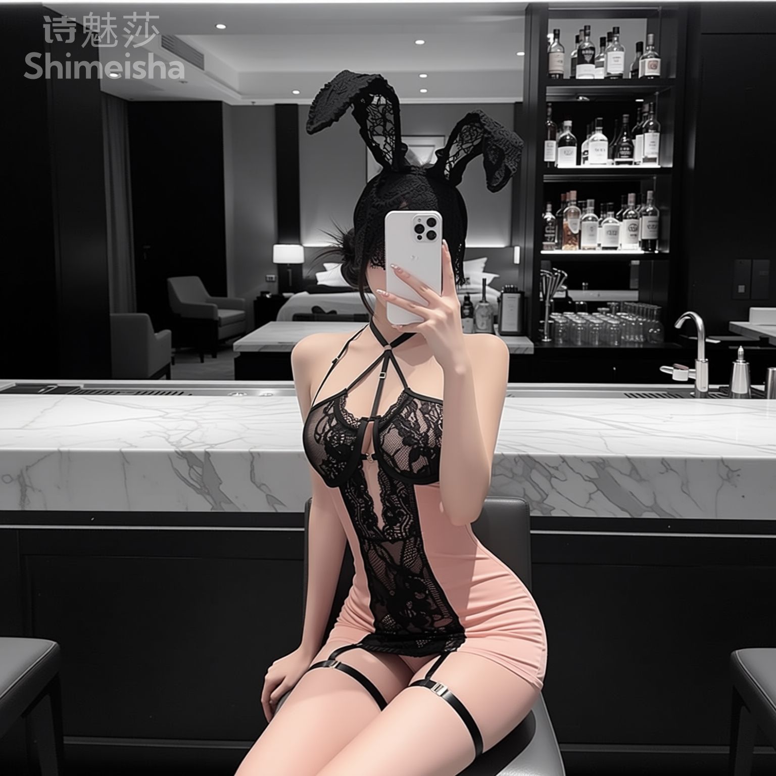 Jimiko, vestido curto justo ao - Lace Teddy Lingerie avaliação e preço